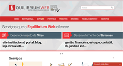 Desktop Screenshot of equilibriumweb.com