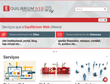 Tablet Screenshot of equilibriumweb.com